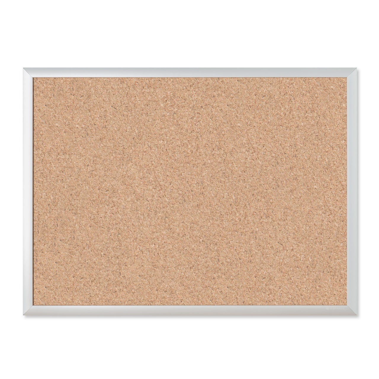 U Brands™ Silver Aluminum 24'' x 18'' Framed Cork Bulletin Board